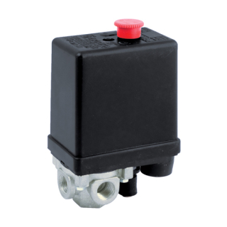 Tlakový spínač 230V, 1x3/8" + 3x1/4", 12bar, 16A (TS220)