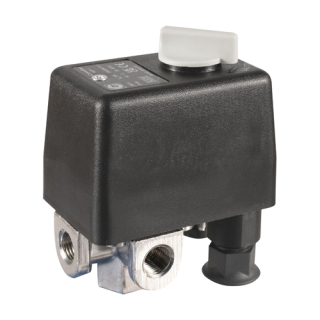 Condor MDR 2/11 Spínač tlakový 1/4" + 3x 1/4" (6,0-8,0bar), 230V