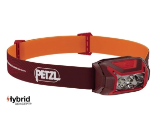 PETZL ACTIK CORE RED 2025 čelová svítilna červená