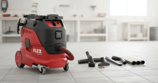 FLEX VCE 33 L AC-Set Vysavač 30l suché i mokré odsávání, 1200W, auto oklep - 465.674