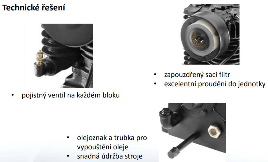 ABAC CA1-4-500FT PRO LINE profesionální stacionární kompresor 4kW
