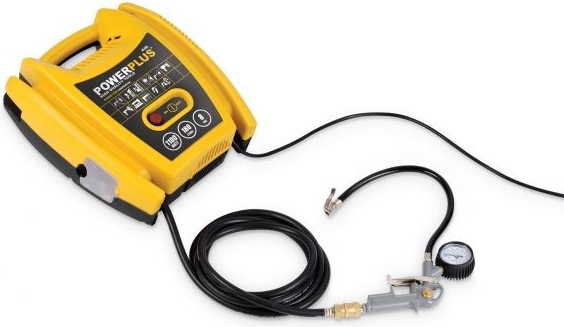 PowerPlus POWX1705 bezolejový kompresor