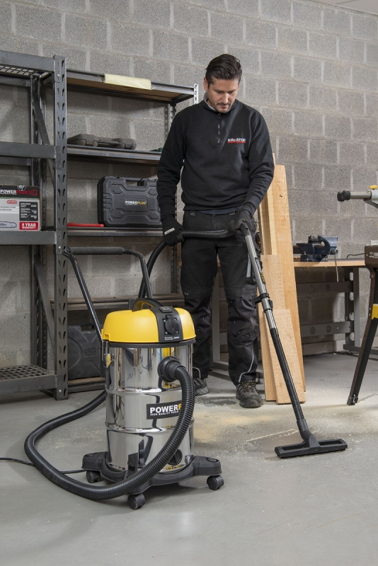 PowerPlus POWX3240 Vysavač sucho / mokro 1 200 W