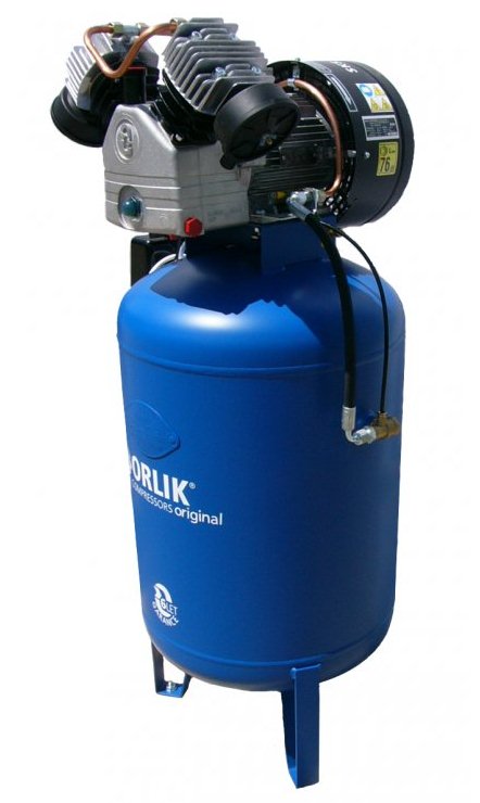 ORLÍK SKS 9-O/100 Bezolejový vertikální kompresor 1,5kW, 100l, 400V