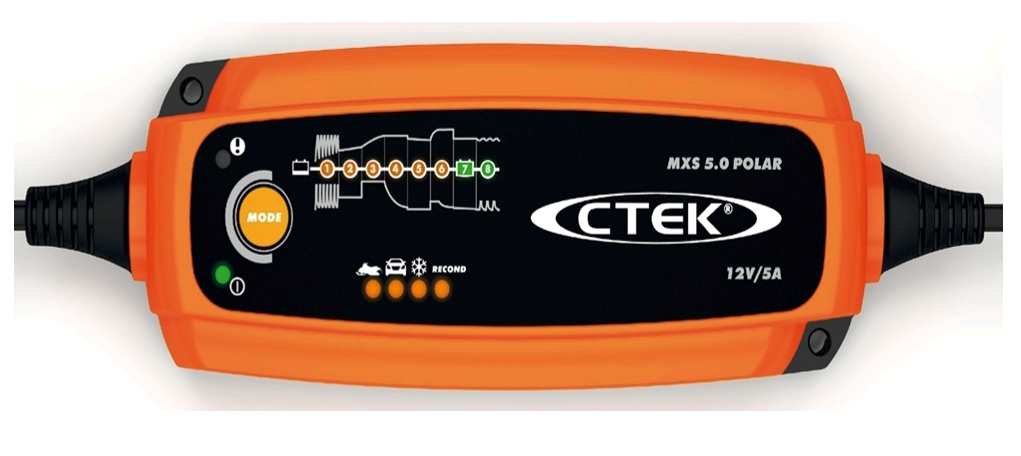 CTEK MXS 5.0 POLAR 12V, 5A automatická nabíječka (5 let záruka)