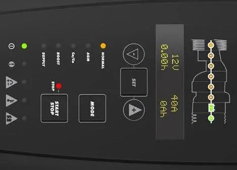 CTEK MXTS 40, 12V/40A, 24V/20A profesionální multifunkční nabíječka
