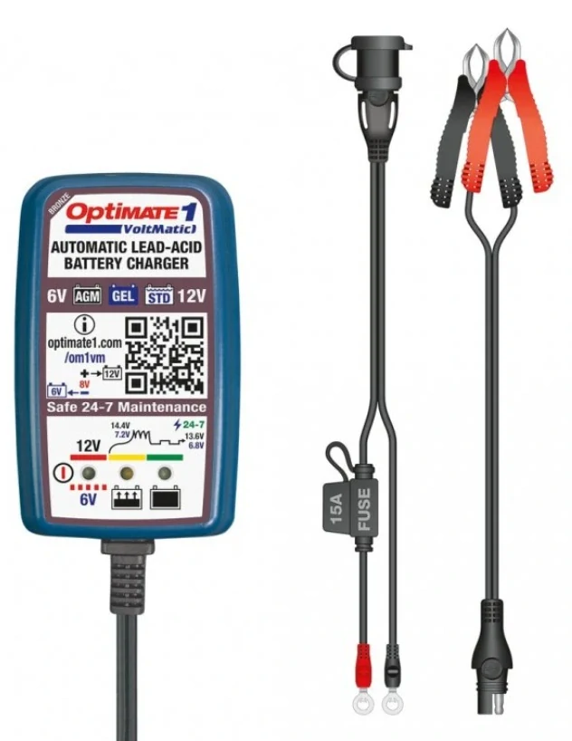 TECMATE OPTIMATE 1 12V 0,6A nabíječ autobaterií