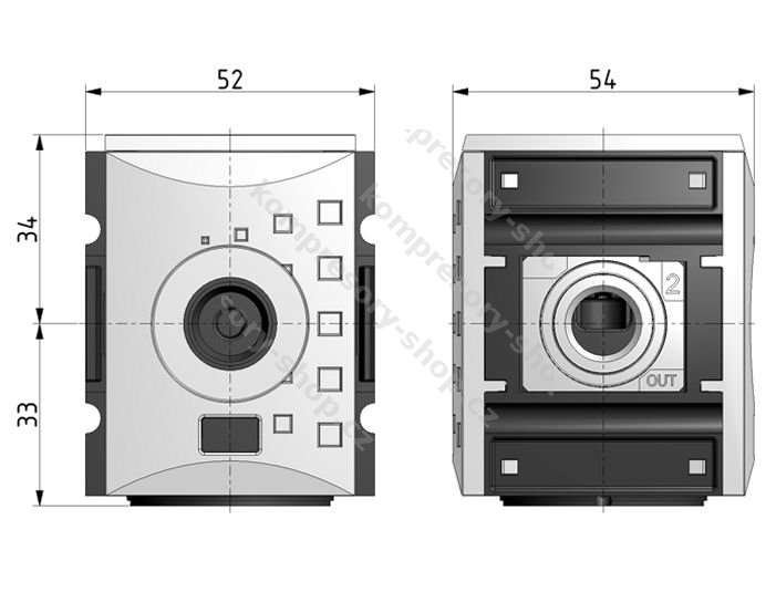 KNOCKS KREV-138 (G3/8") zpětný ventil