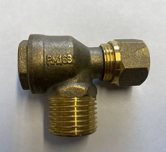 PowerPlus zpětný ventil 1/2" x 3/8" bez ohlehčení - 258.007.06
