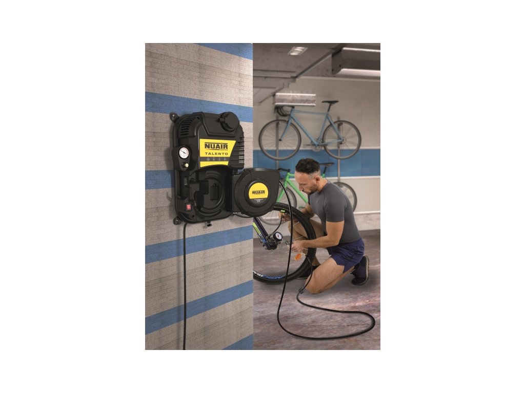 Nuair TALENTO bezolejový kompresor s hadicovým navijákem