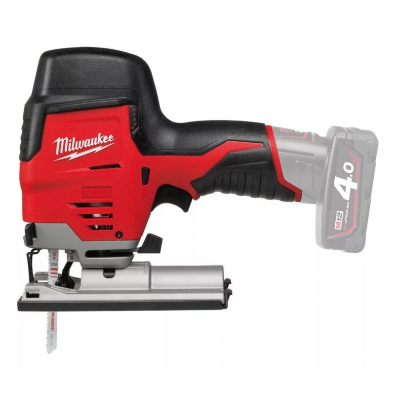 MILWAUKEE M12 JS-0 Aku kompaktní přímočará pila 12V (bez aku) - 4933431305
