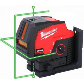 MILWAUKEE M12 CLLP-0 Aku kombinovaný křížový laser 12V (bez aku) - 4933478101