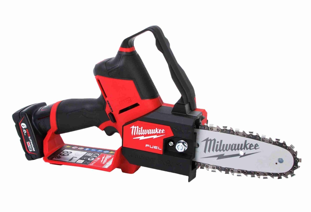 MILWAUKEE M12 FHS-602X mini aku řetězová pila 15cm 12V / 2x 6,0Ah - 4933472212