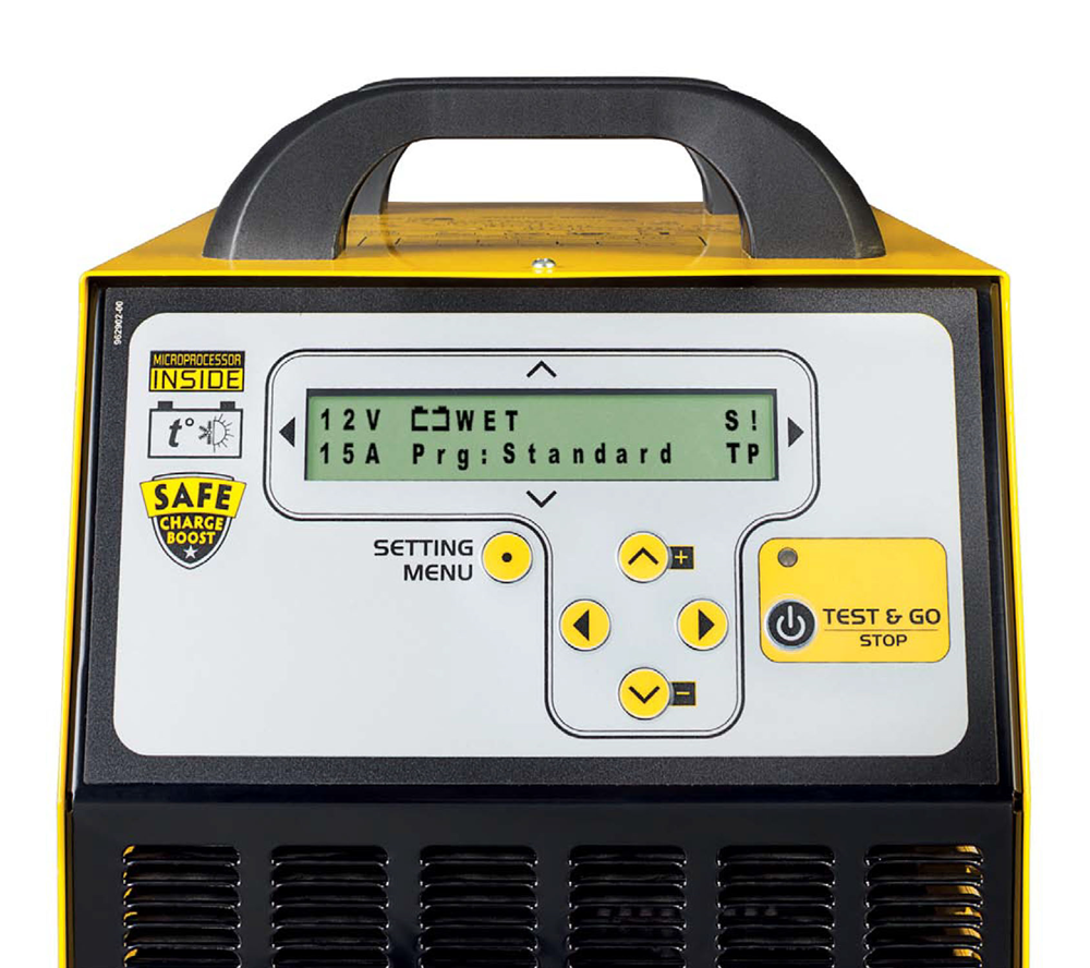 DECA SC 3230B Automatická mikroprocesorová nabíječka, tester a startovačka 6V/12V/24V