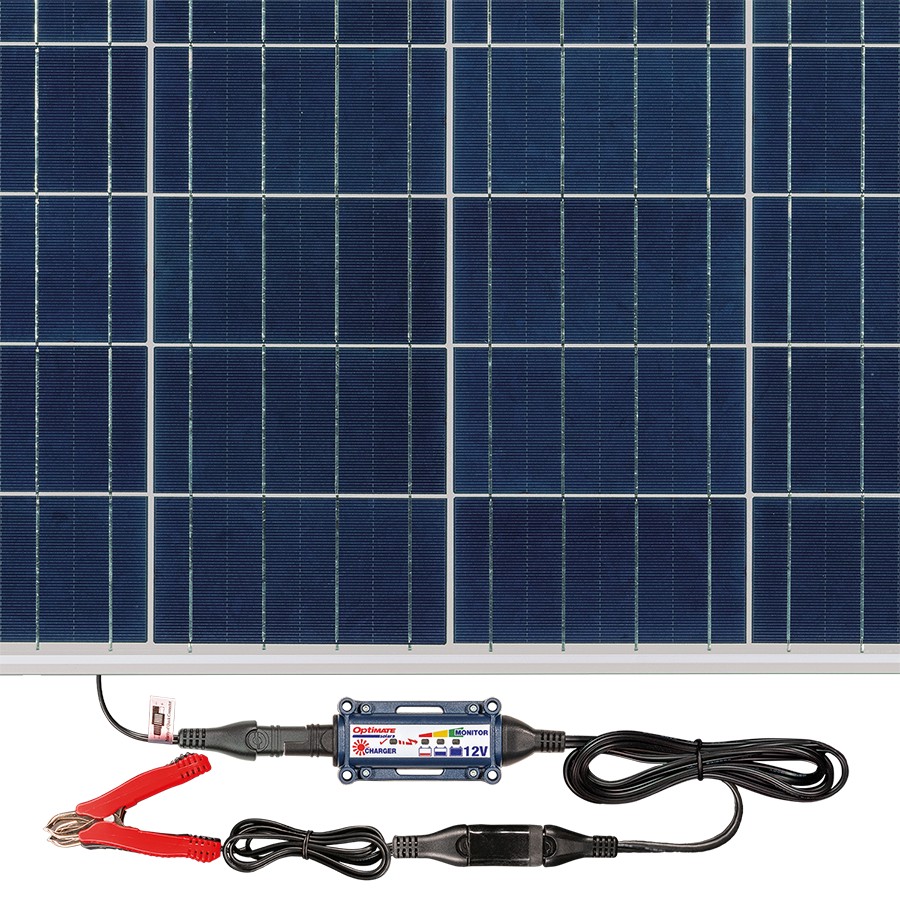 TECMATE OPTIMATE Solar 12V/80W (6,7A) TM523-8 solární nabíječka