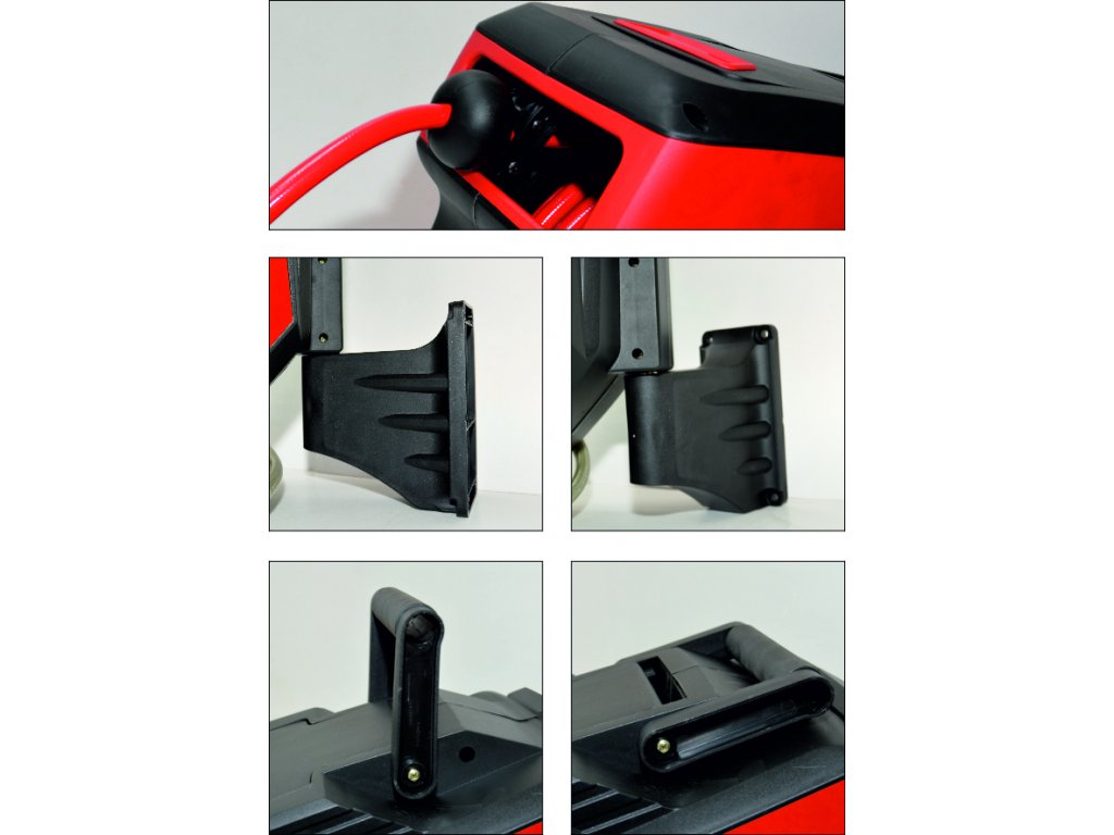 Genborx A-30CZ Samonavíjecí buben s hadicí pneu 30m, 9,5/15mm