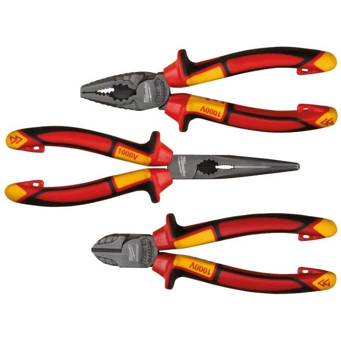 MILWAUKEE VDE set kleští 1000V - 3ks - 4932464575