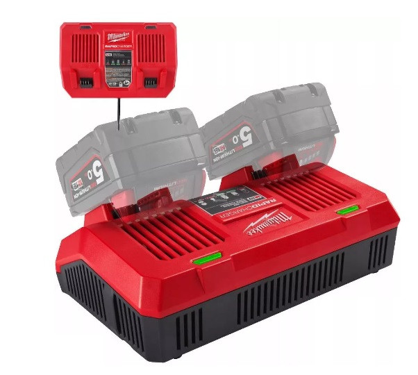 MILWAUKEE M18DFC - M18™ duální rychlonabíječka - 4932472073