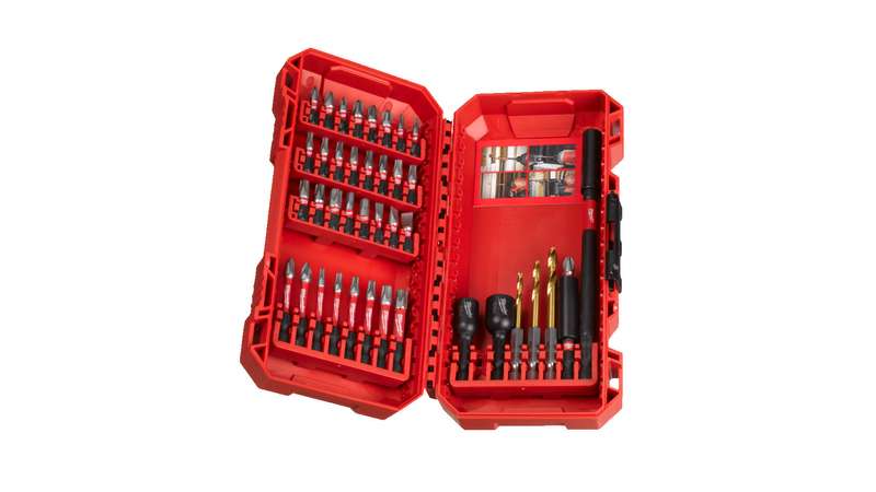 MILWAUKEE sada bitů SHOCKWAVE 40-dílná, Bity, hlavice a vrtáky 1/4" IMPACT DUTY - 4932492004