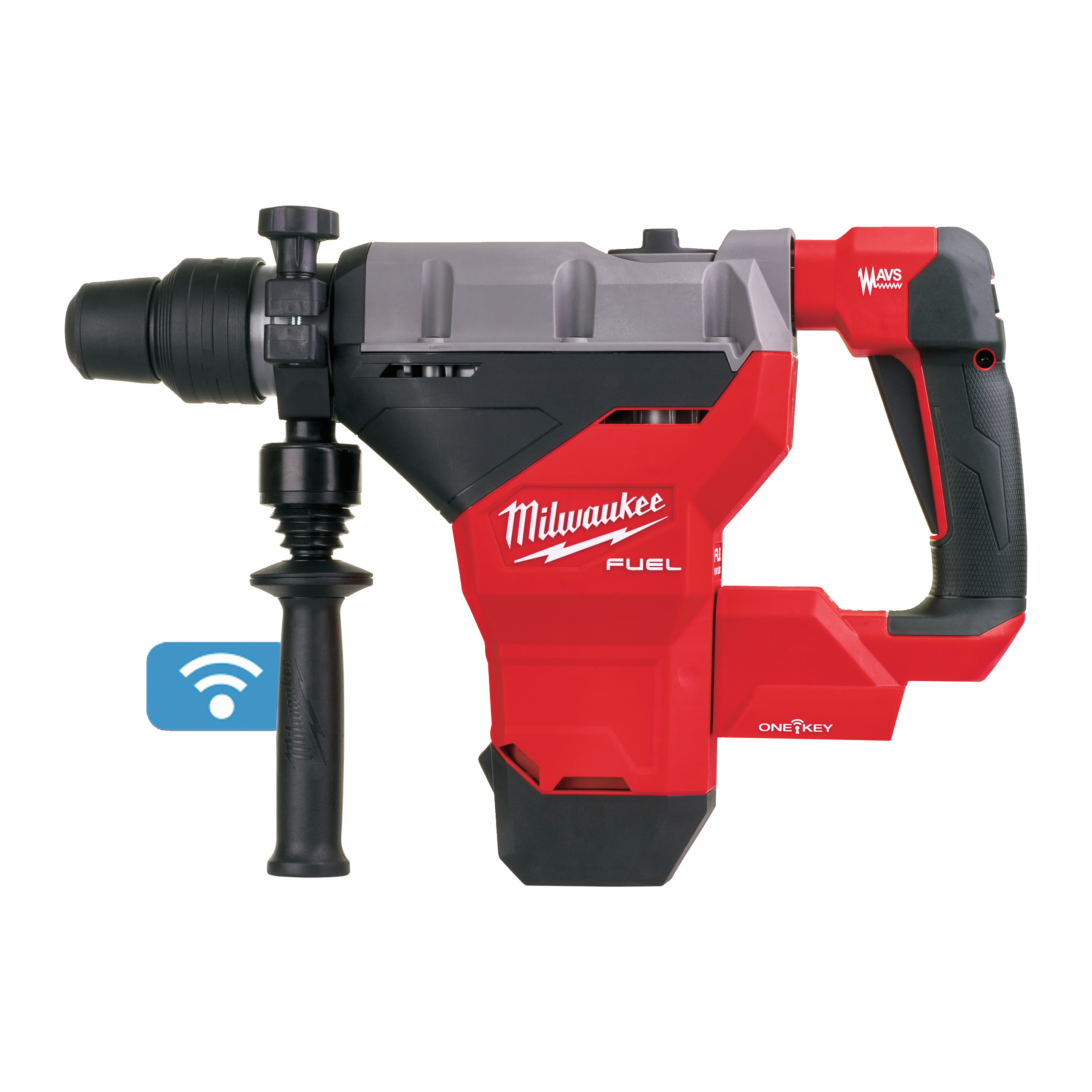 MILWAUKEE M18 FHM-0C FUEL ONE-KEY 8 kg SDS-Max vrtací a bourací kladivo 18V (bez aku) - 4933464893