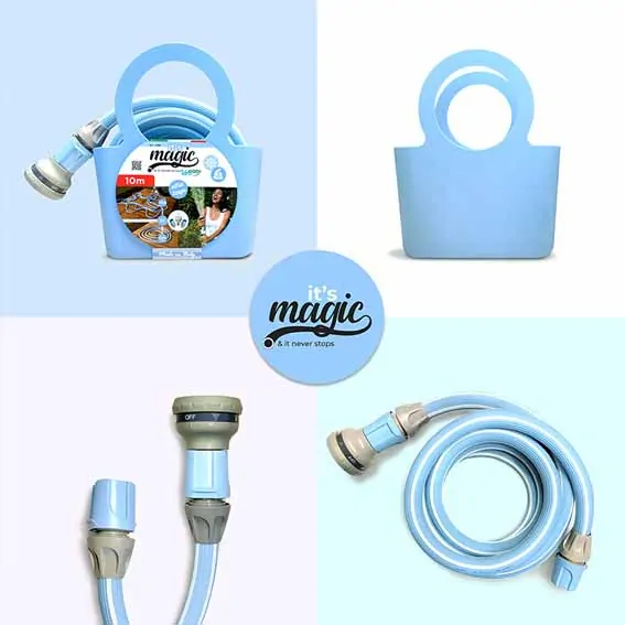 MAGG 2589 Hadice zahradní 5/8", flexibilní/natahovací, 3,5m - 10m