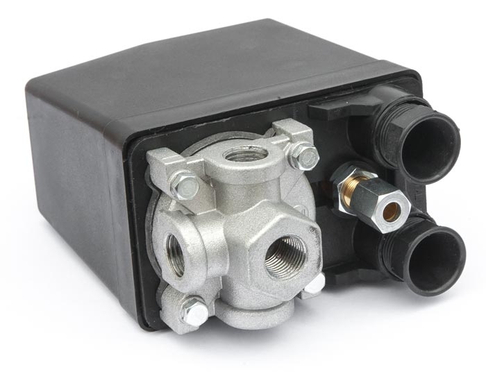 Tlakový spínač NEMA 12 bar, 380V - 4 vývody 1/4"