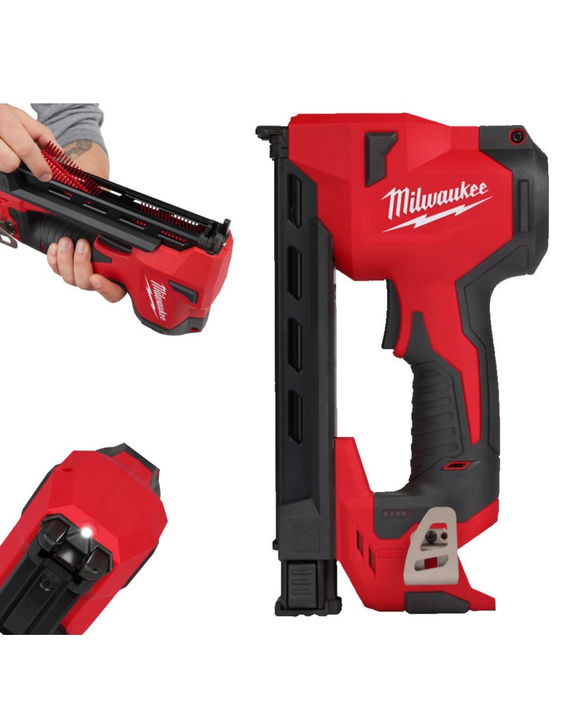 MILWAUKEE M12 BCST-0 aku subkompaktní sponkovačka na kabely 12V (bez aku) - 4933480488