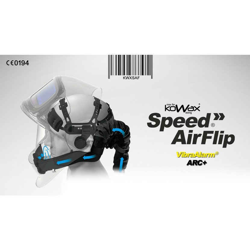KOWAX Speed Air Filtračně ventilační jednotka + kukla KOWAX Flip ARC+