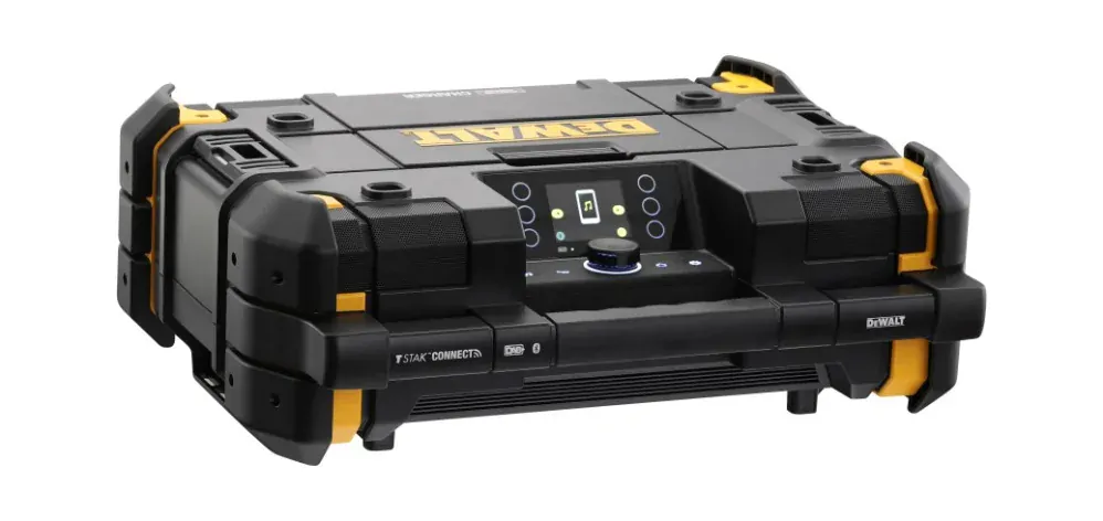 DEWALT DWST1-81078 Aku rádio 10,8/14,4/18/54/230 V; bez aku; DAB+; Bluetooth; USB; Tstak