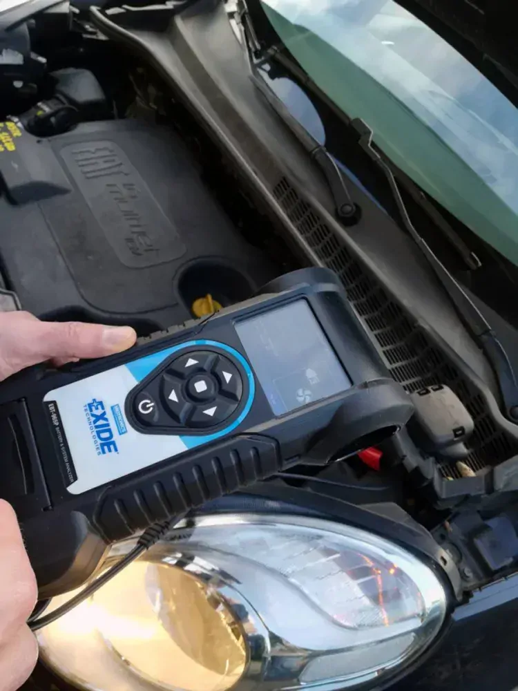 EXIDE EBT965P přesný tester akumulátorů, autobaterií s wi-fi a tiskárnou