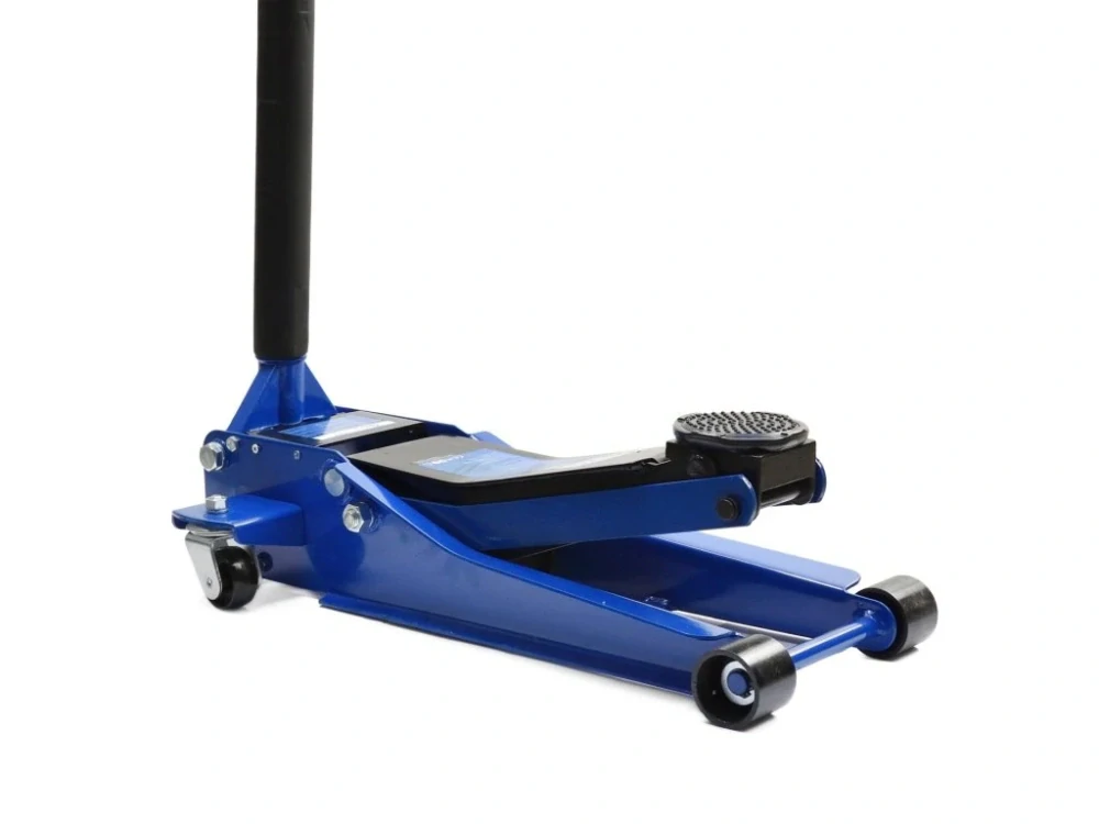 GEKO G02197 Hydraulický zvedák pojízdný 3,5 t, extra nízkoprofilový 75-505 mm, dvojitá pumpa