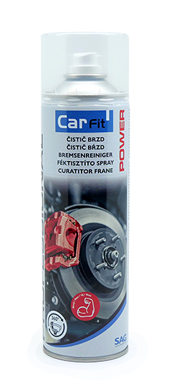 Carfit Power čistič brzd 500 ml - balení 12 ks