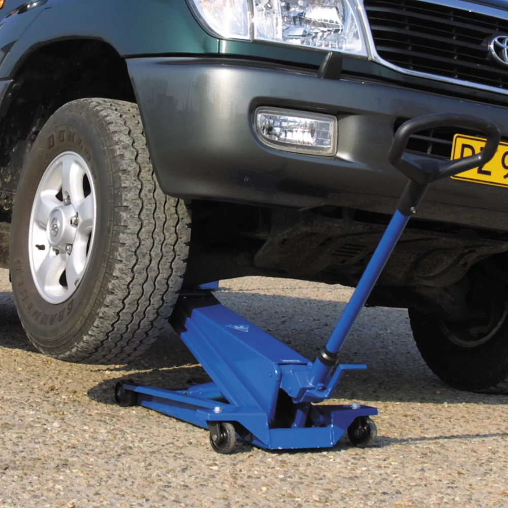 AC Hydraulic DK20HLQ Hydraulický zvedák pojízdný 2 t, nízkoprofilový 80-795 mm, s rychlozdvihem