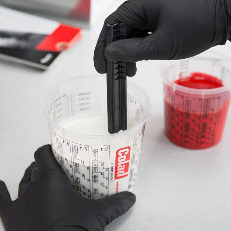 COLAD 9520200 Míchátka lakýrnická Turbomix Paintsaver XL, 30 x 3 cm, jednorázové, 200 ks