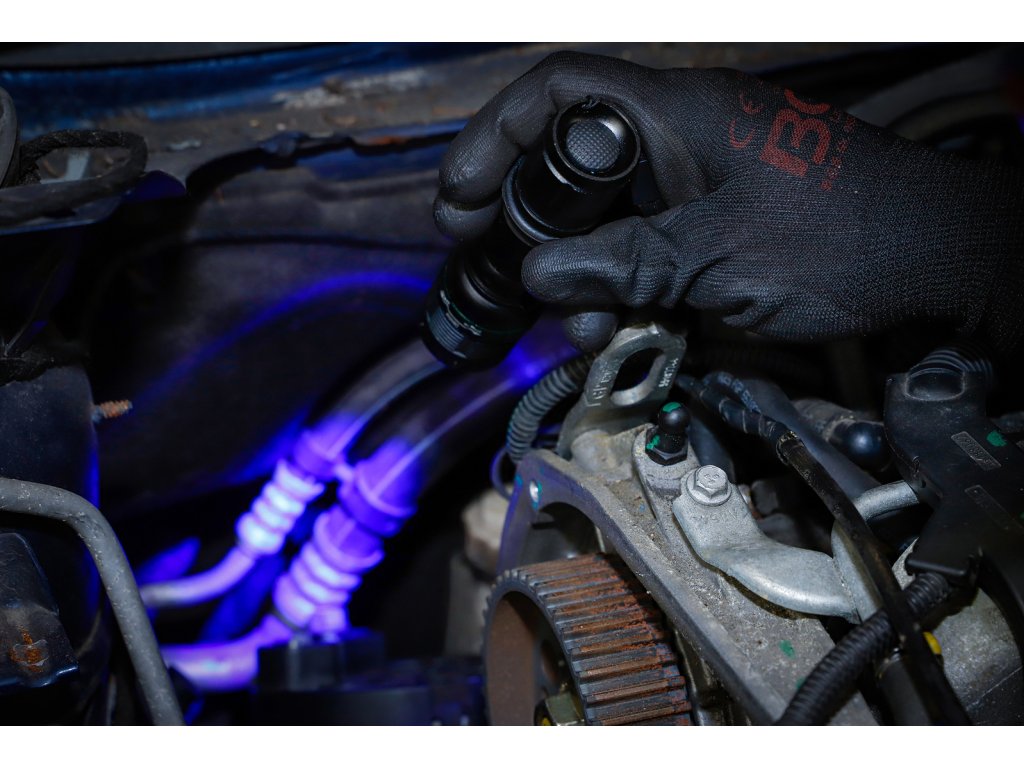 BGS 3710 Tester - UV lampa na kontrolu úniku chladiva R134a z klimatizace