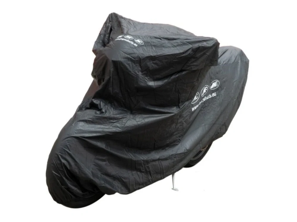 JMP 711.56.00 Krycí plachta na motorku XXL 264 x 104 x 130 cm Premium, venkovní nepromokavá, černá
