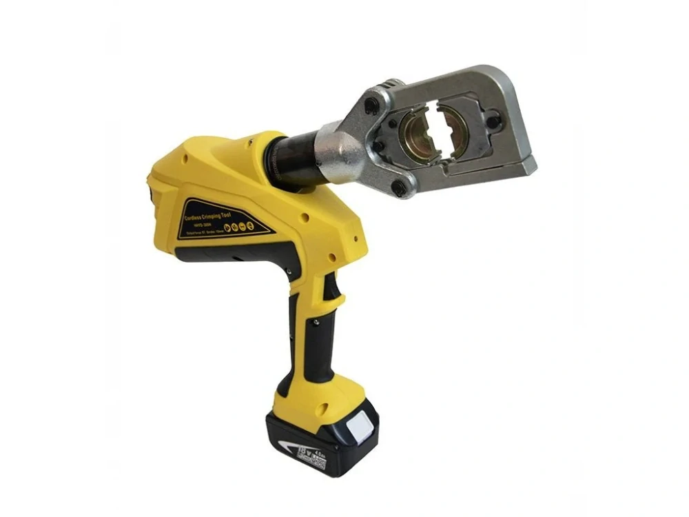 Genborx HHYD-300H Aku hydraulické lisovací kleště na kabelová oka a spojky, síla 6,5 tuny