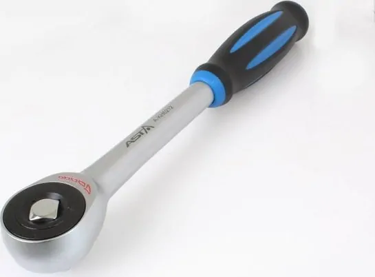 ASTA A-KH6238 Ráčna s otočnou rukojetí a posuvným čtyřhranem 3/8", 60 zubů