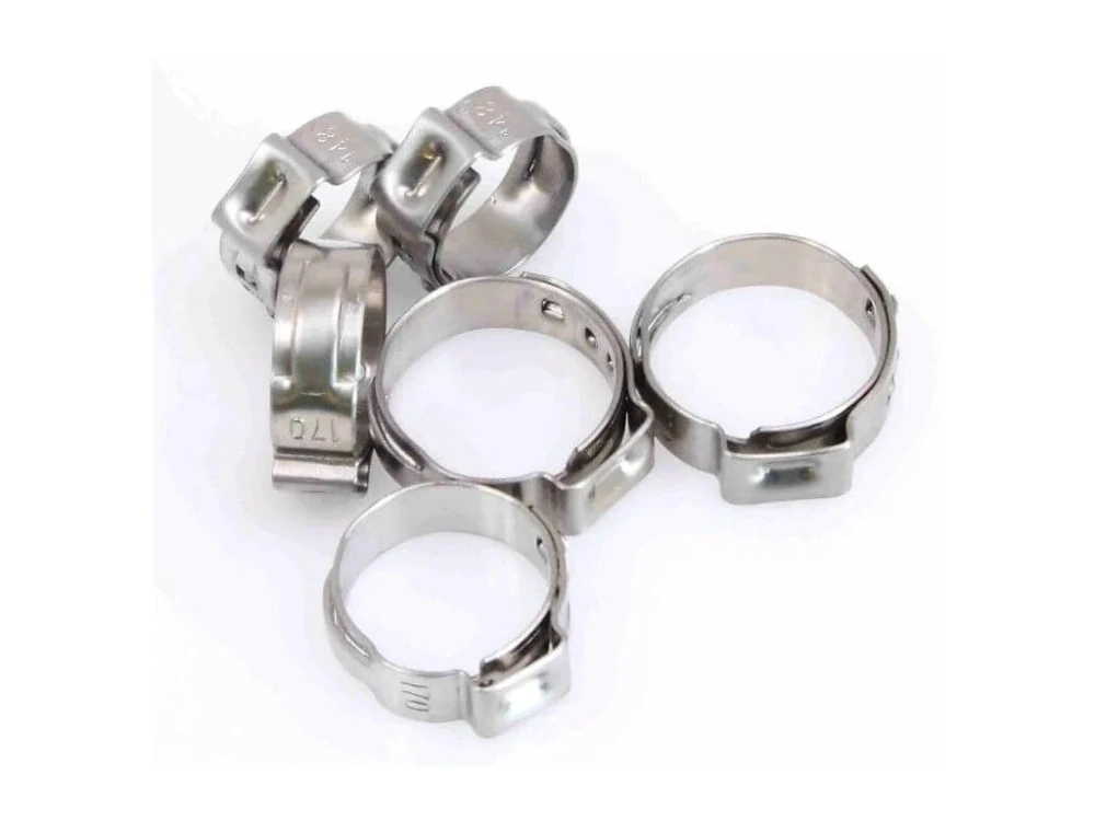 ASTA A-TC016 Hadicové spony, průměr 5,8 - 21,0 mm, nerez, sada 170 ks