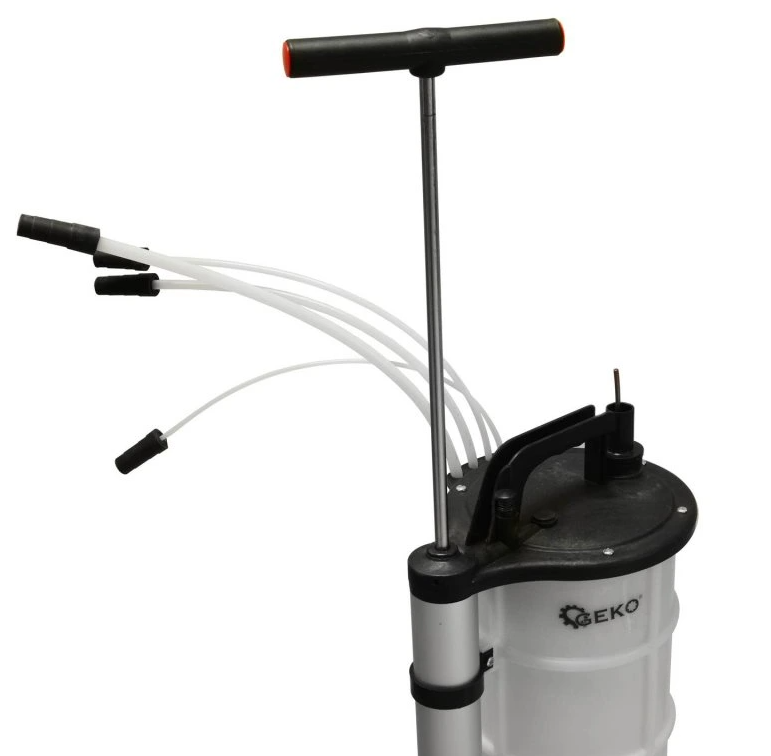 GEKO G02118 Odsávačka oleje vakuová 9 l, ruční, 4 hadice