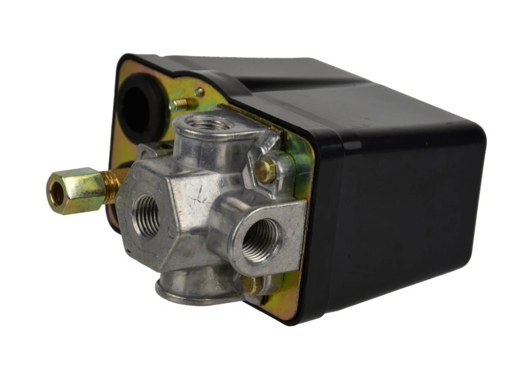 GEKO G80322 Spínač tlakový 400V pro vzduchové kompresory 4x1/4"