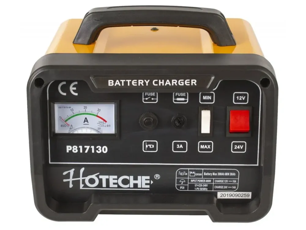 HOTECHE HTP817130 Nabíječka autobaterií 12-24 V 30 A, 30-300 Ah