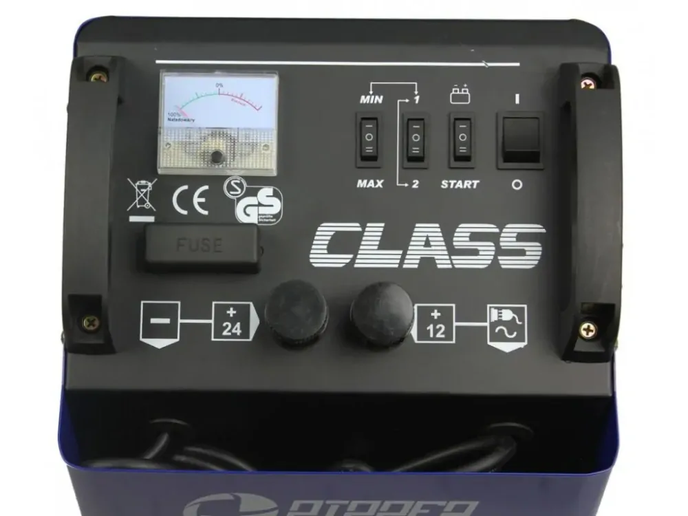 RIPPER Class 430 Nabíječka autobaterií - startovací zdroj, 12V/24V, 45-400 Ah, pojízdný