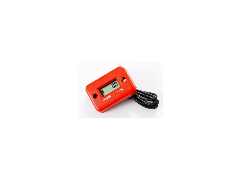 Motohodiny MTH05RED měřič motohodin, červená