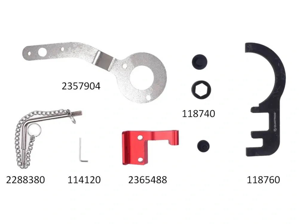 QUATROS QS10050 Aretace rozvodů BMW a MINI, motory 1.5 B37 a 2.0 B47 diesel