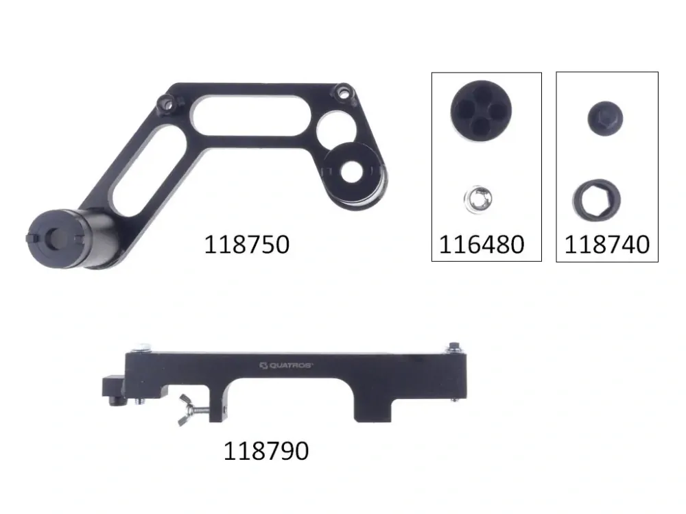 QUATROS QS10070 Aretace rozvodů BMW 1.6D, 2.0D, 3.0D, motory N47, N47S, N57 diesel
