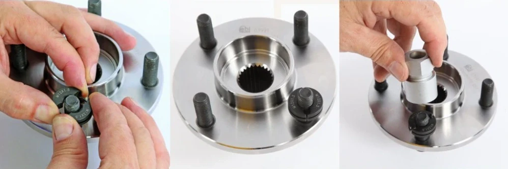 QUATROS QS14941 Očka na opravu závitů M12 a M14 šroubů kol, sada 4 ks