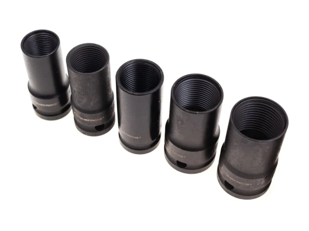 QUATROS QS50477 Přípravky na povolení poškozených pojistných šroubů 1/2", sada 8 kusů