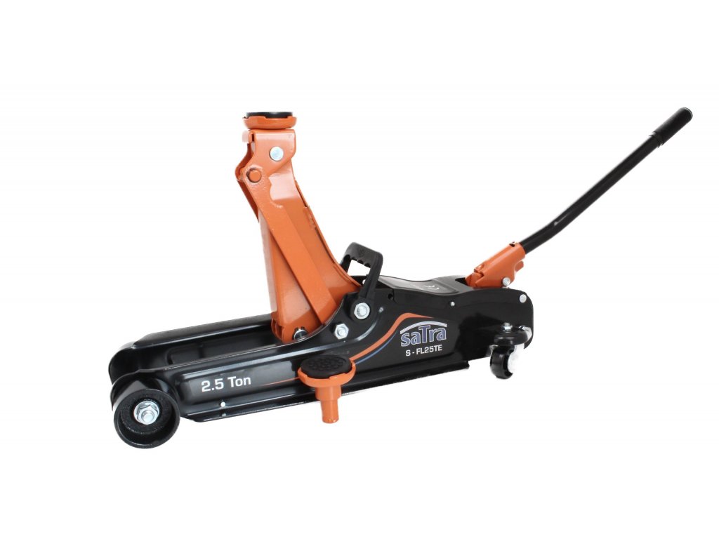 SATRA S-FL25TE Hydraulický zvedák, pojízdný, nosnost 2,5 t, 110 - 360 mm