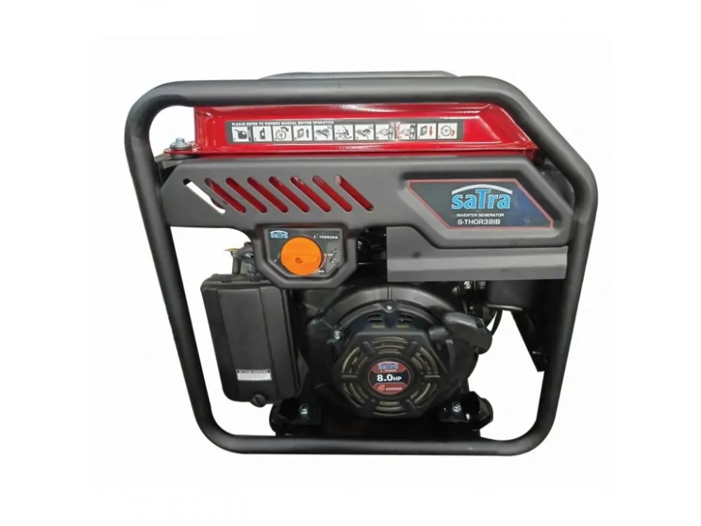 SATRA S-THOR38IB Benzínová elektrocentrála 3800 W, 2 zásuvky 230 V, ruční start
